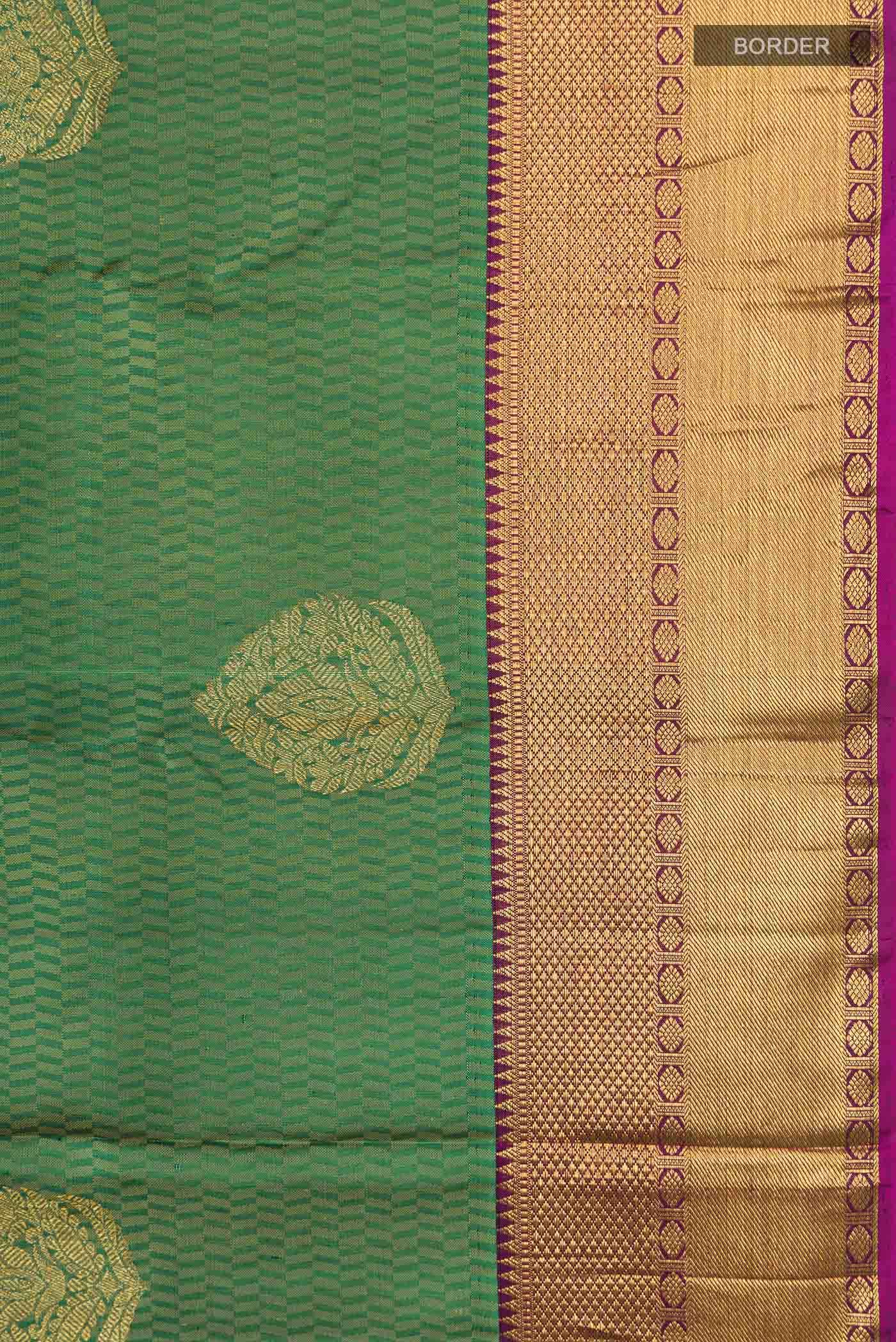 Green Kanchipuram Silk Saree