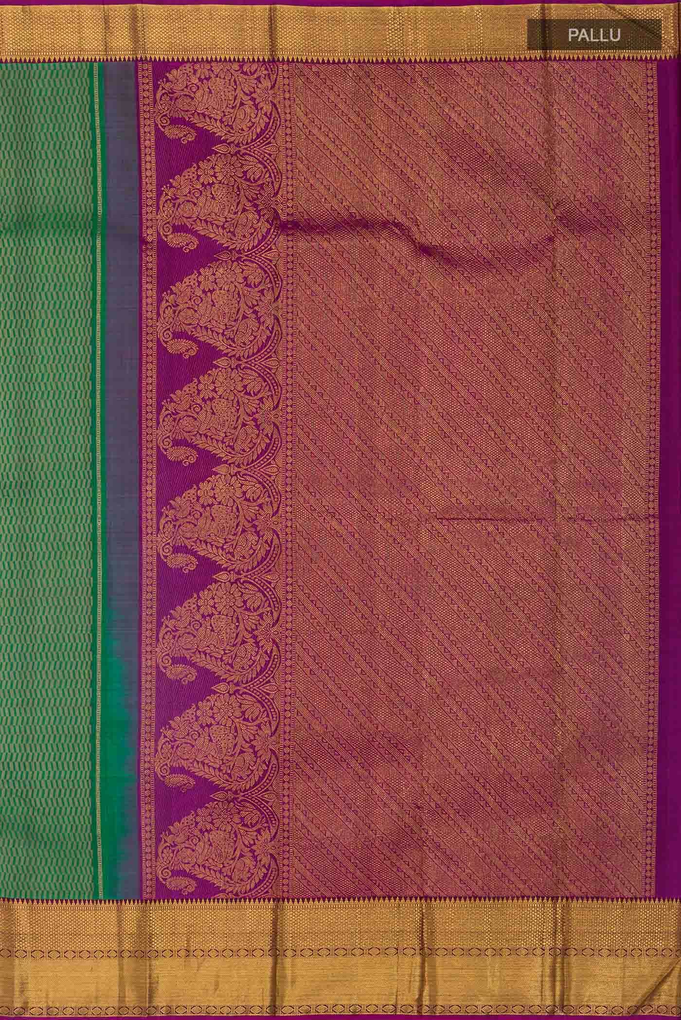 Green Kanchipuram Silk Saree