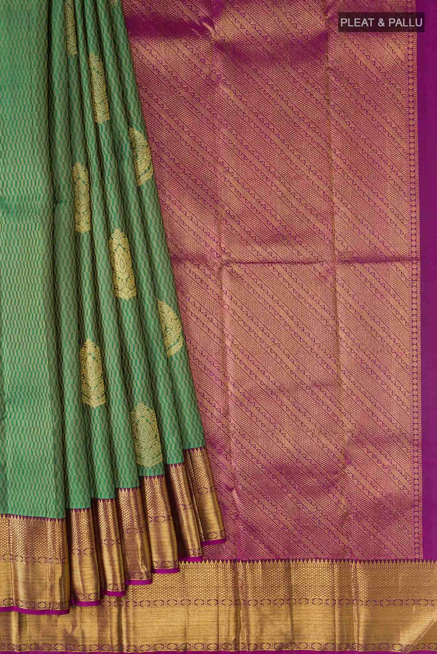 Green Kanchipuram Silk Saree
