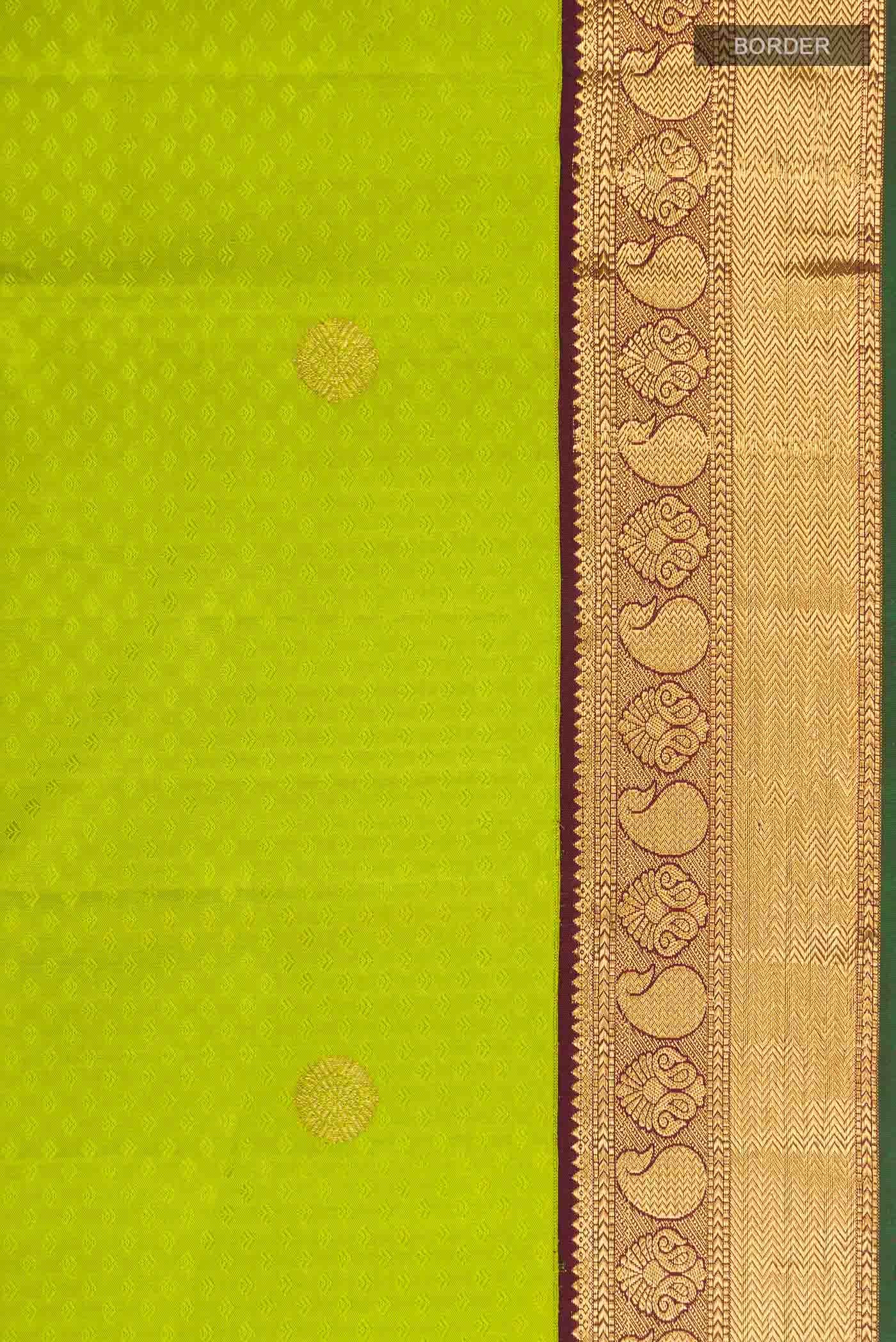 Green Kanchipuram Silk Saree
