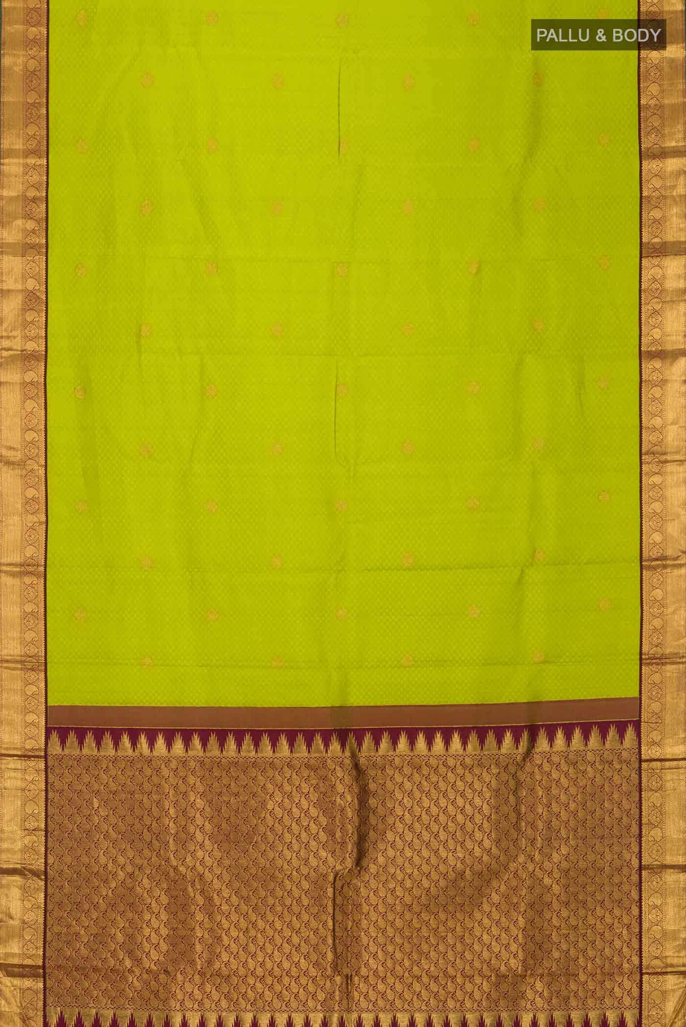 Green Kanchipuram Silk Saree