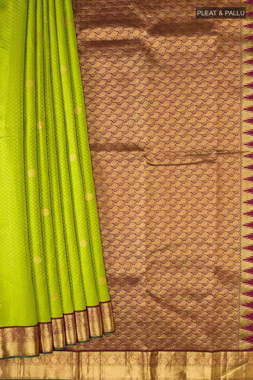 Green Kanchipuram Silk Saree