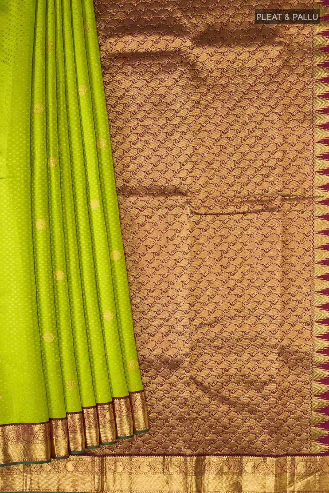 Green Kanchipuram Silk Saree