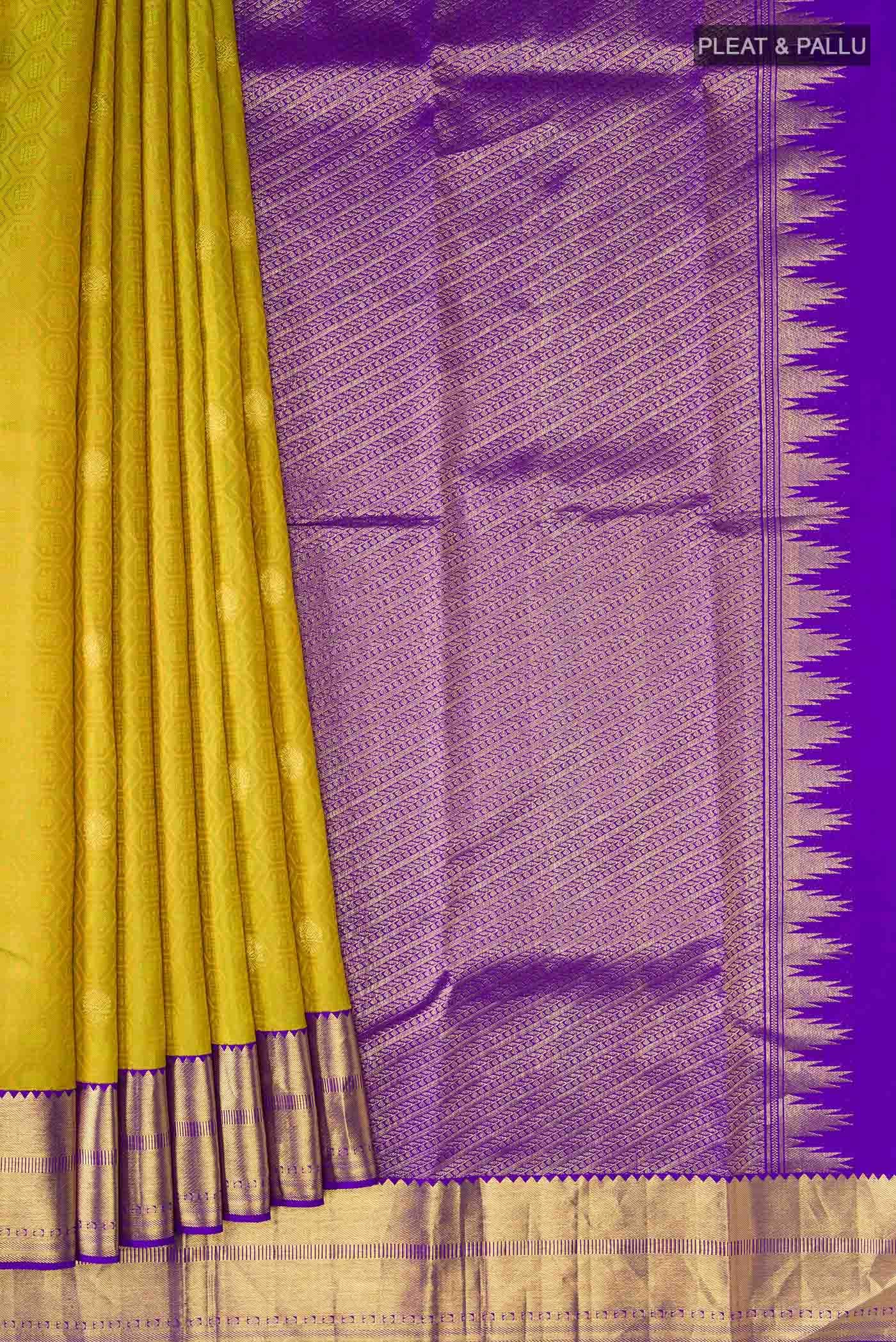 Multi Kanchipuram Silk Saree