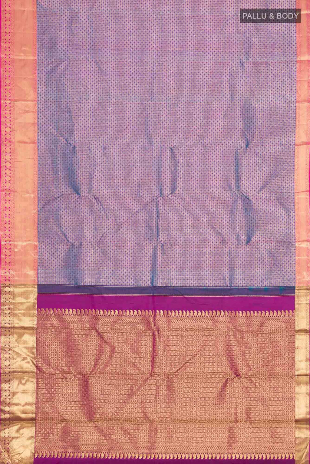 Blue Kanchipuram Silk Saree