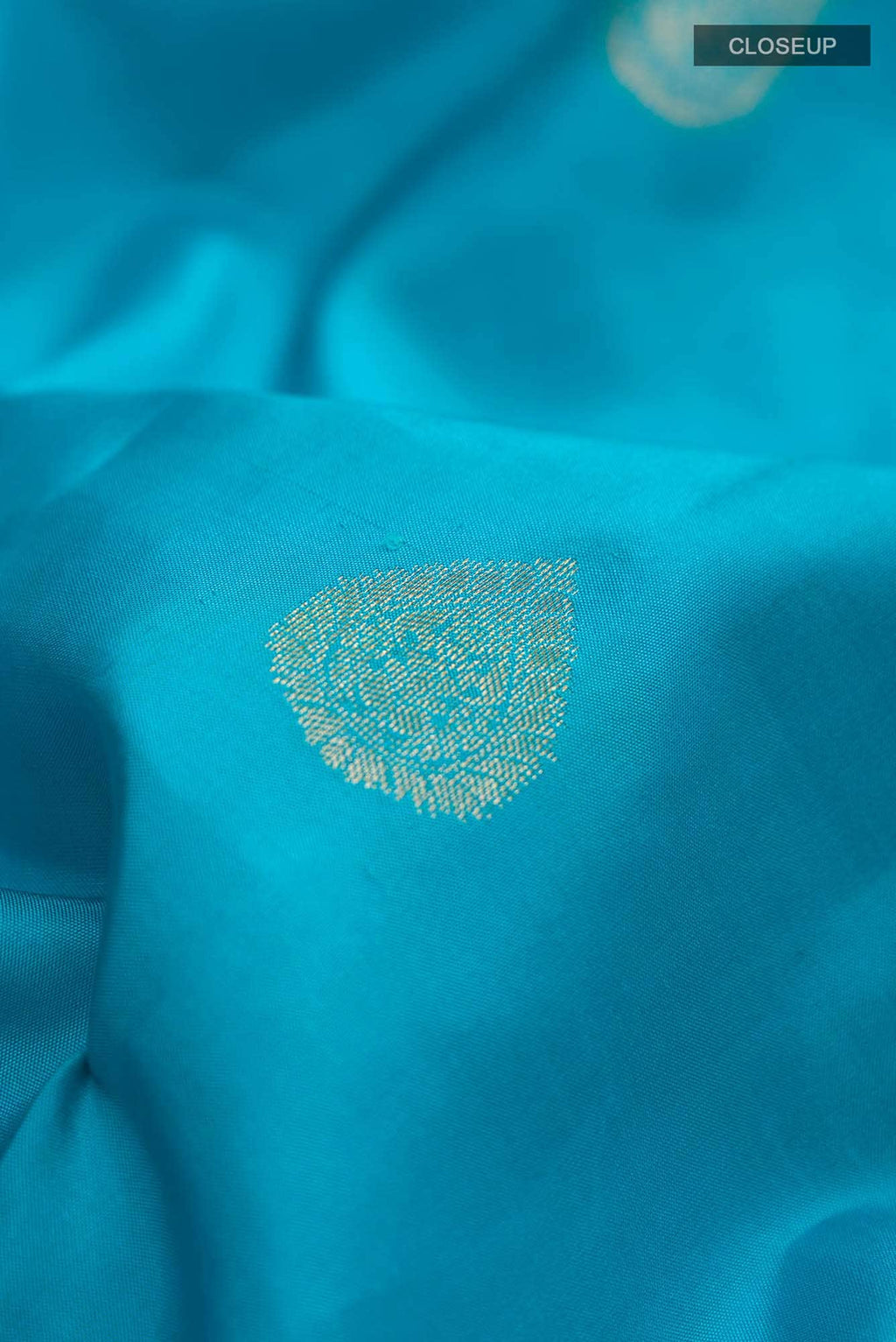 Blue Kanchipuram Silk Saree