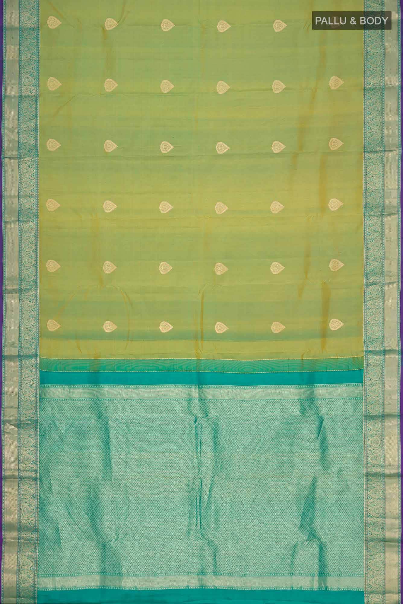 Green Kanchipuram Silk Saree