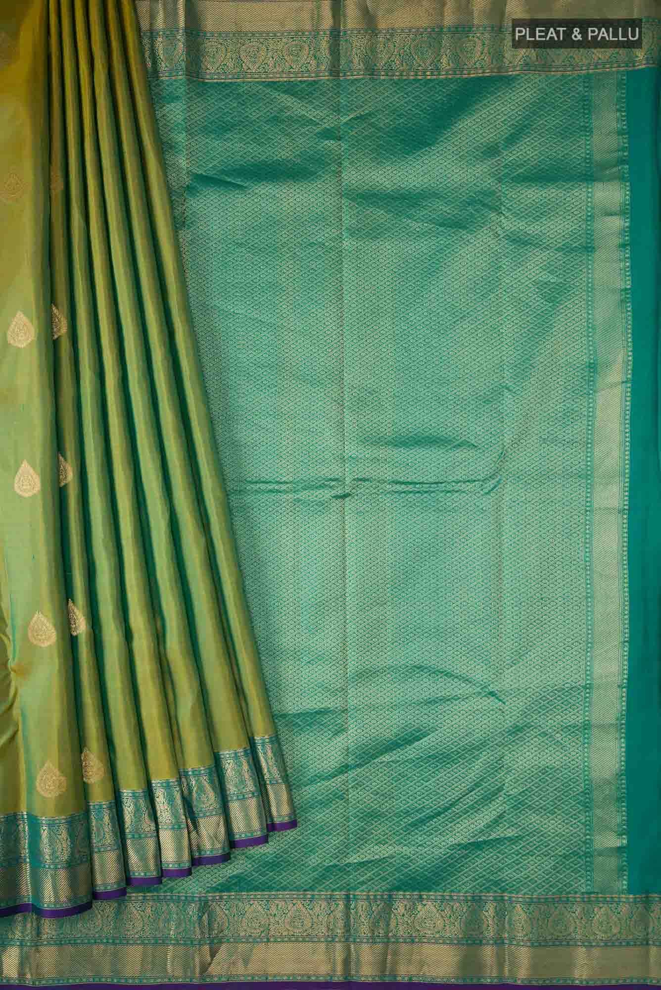 Green Kanchipuram Silk Saree