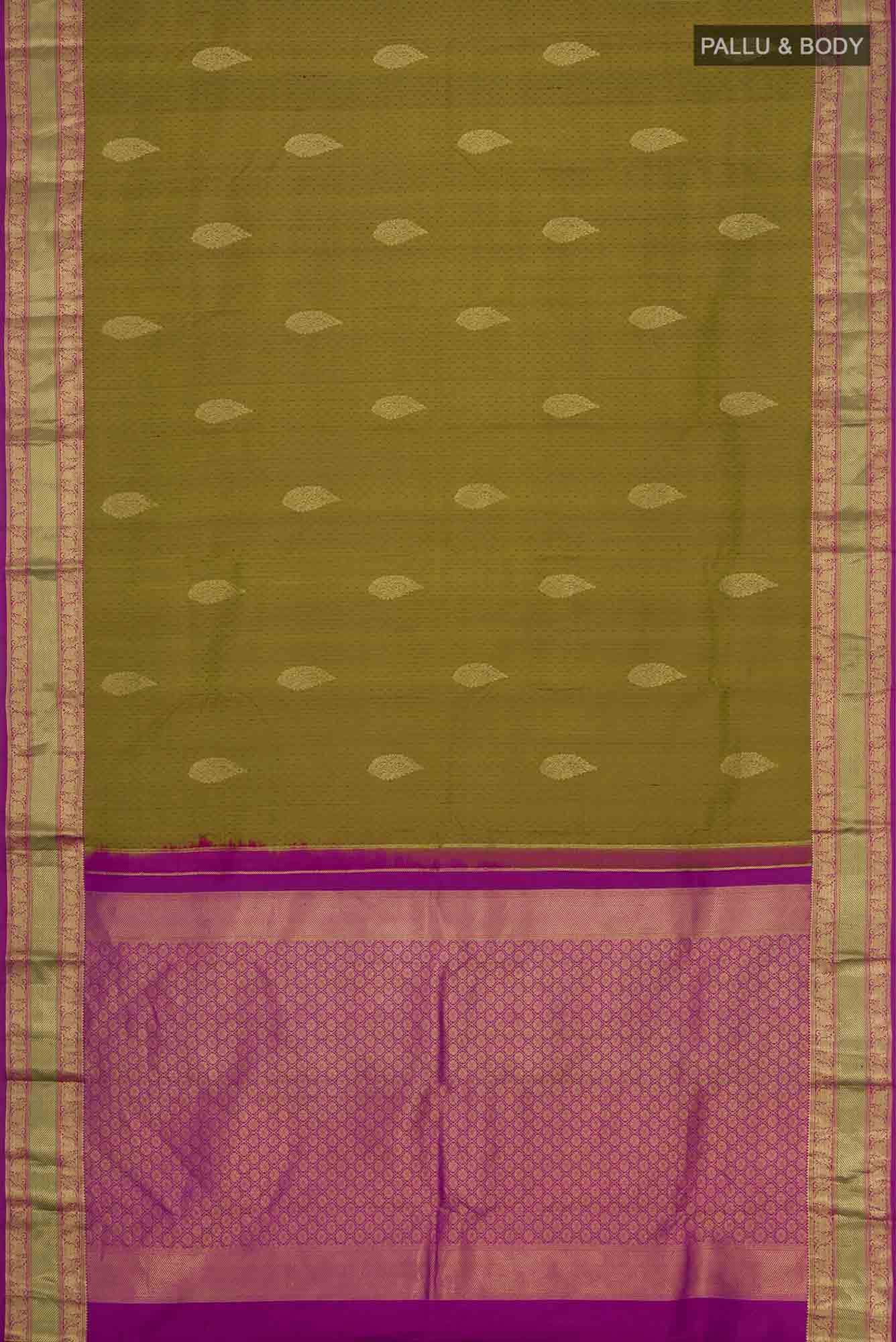 Green Kanchipuram Silk Saree