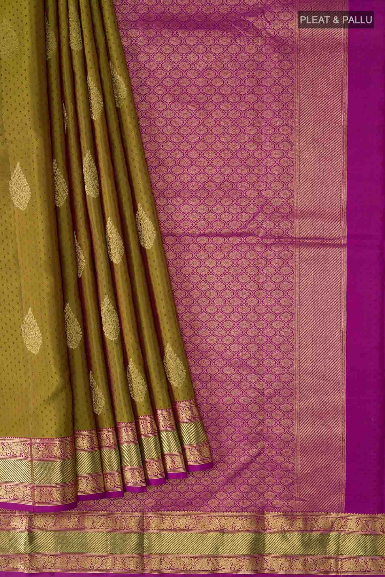 Green Kanchipuram Silk Saree
