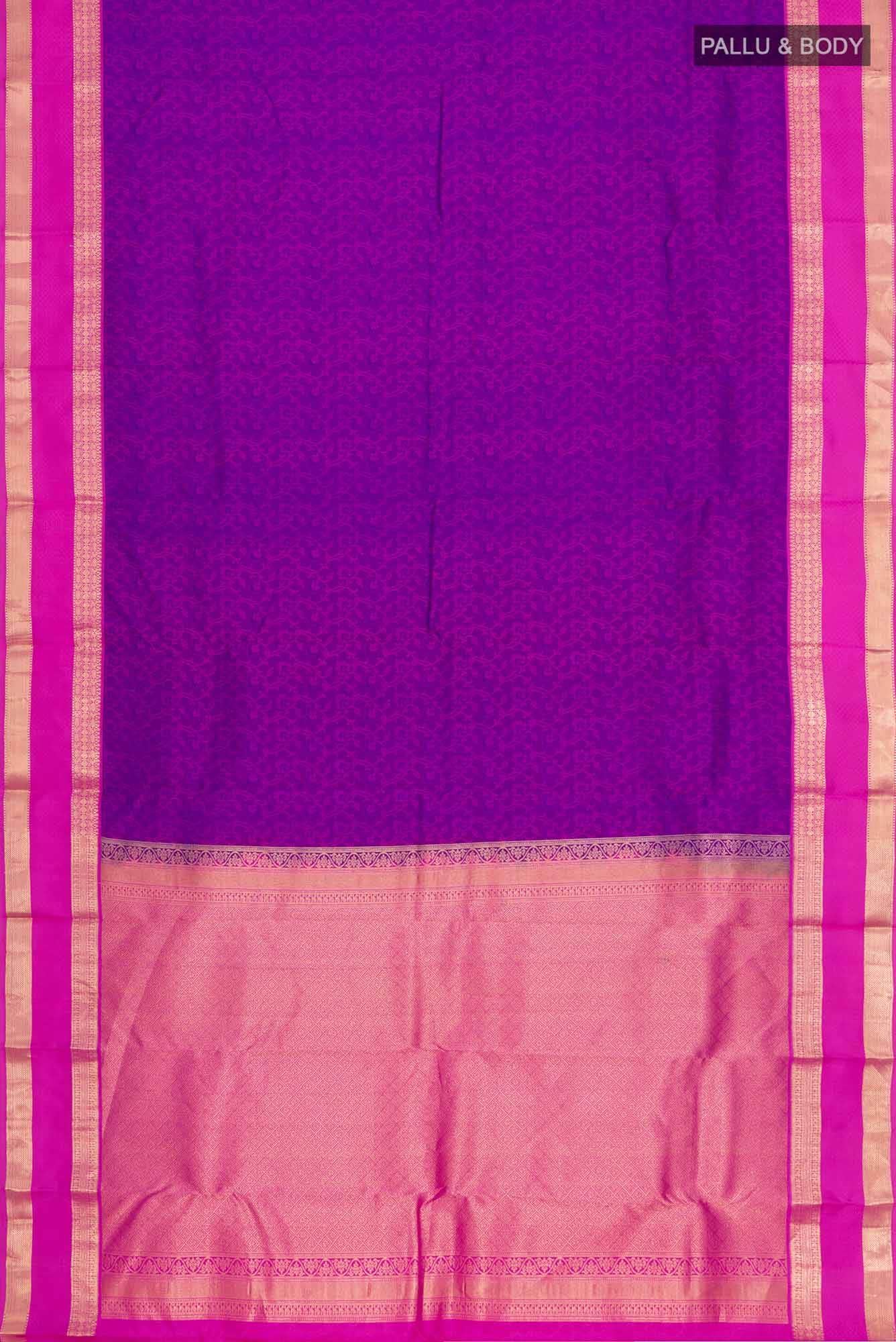 Blue Kanchipuram Silk Saree