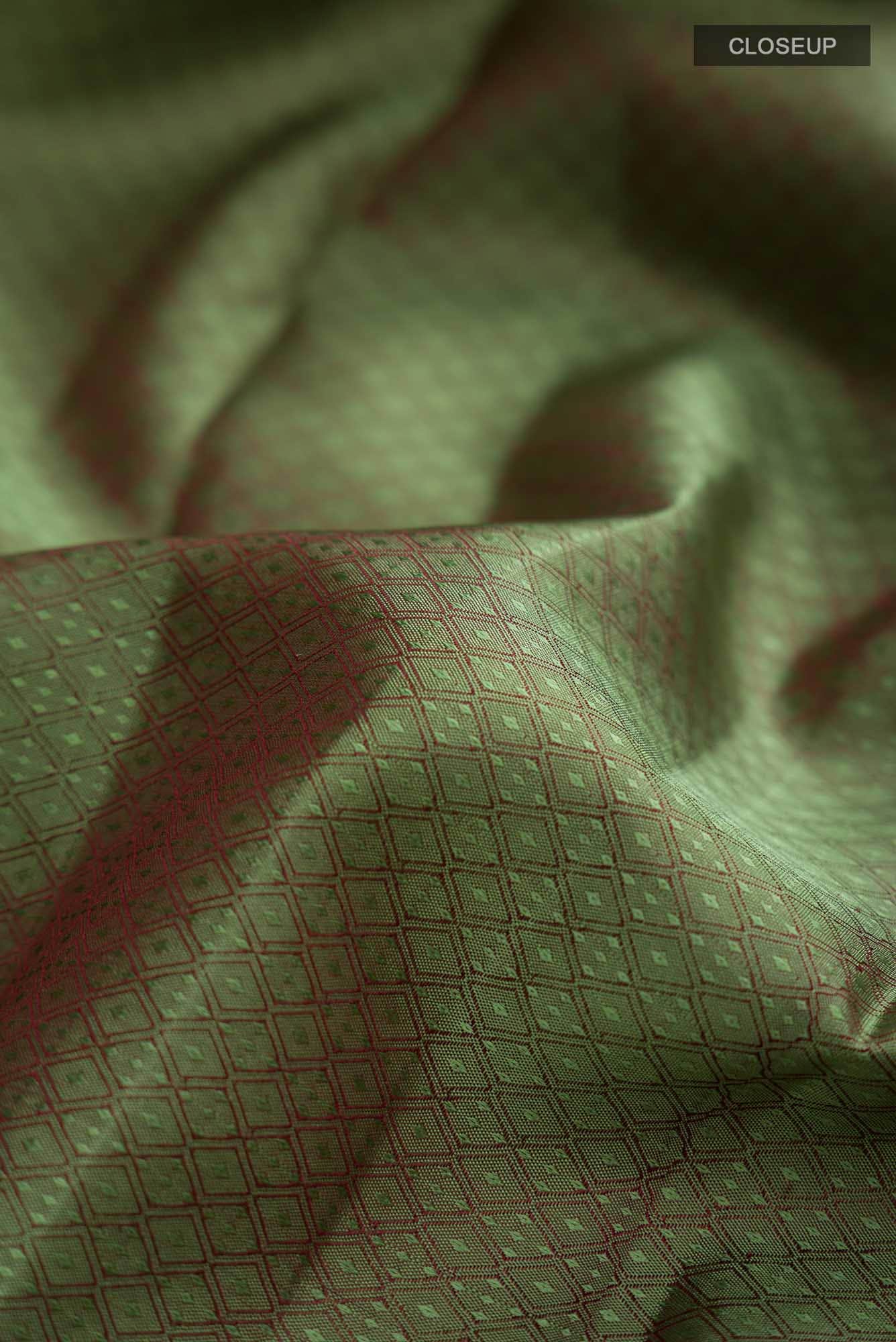 Green Kanchipuram Silk Saree