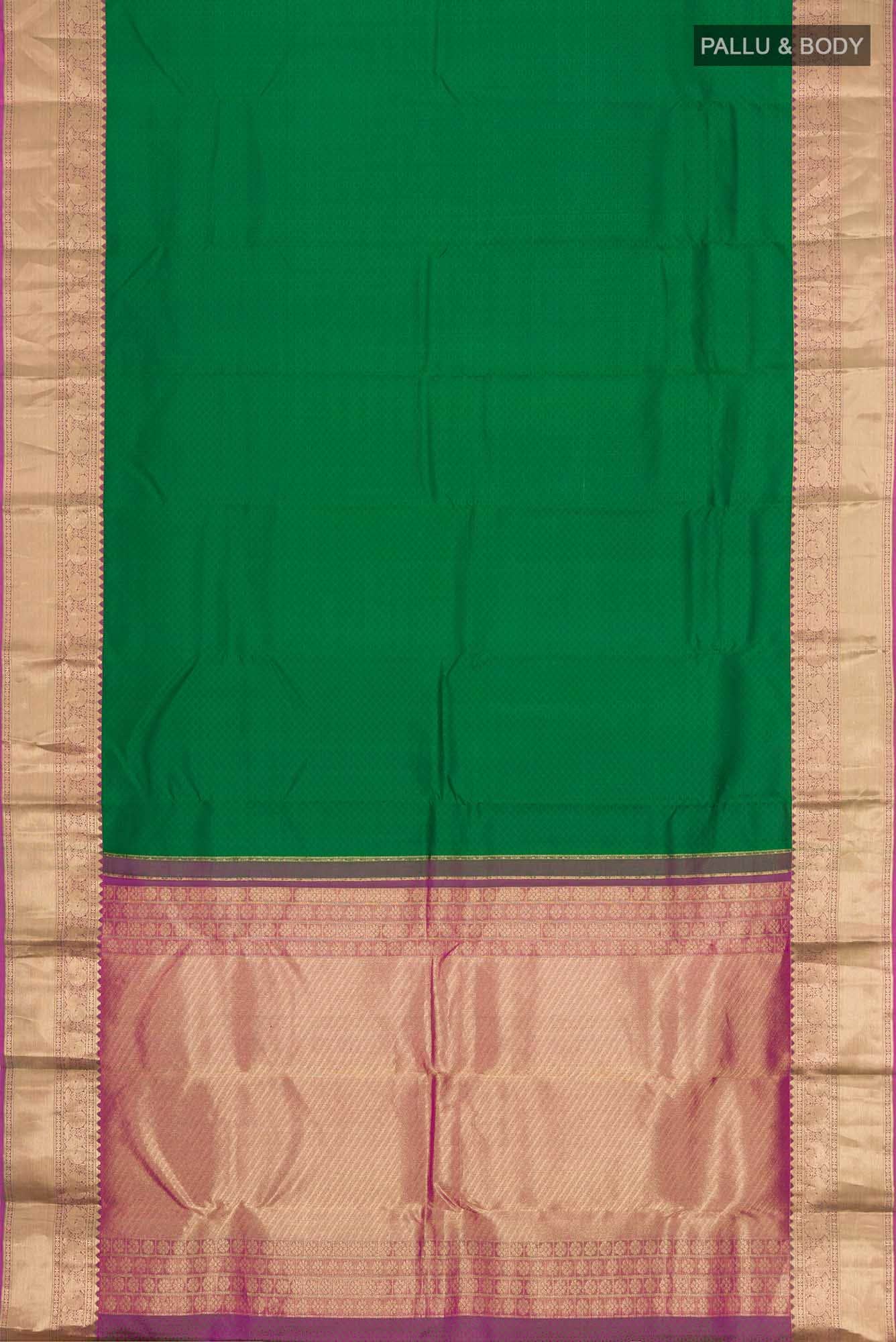 Green Kanchipuram Silk Saree
