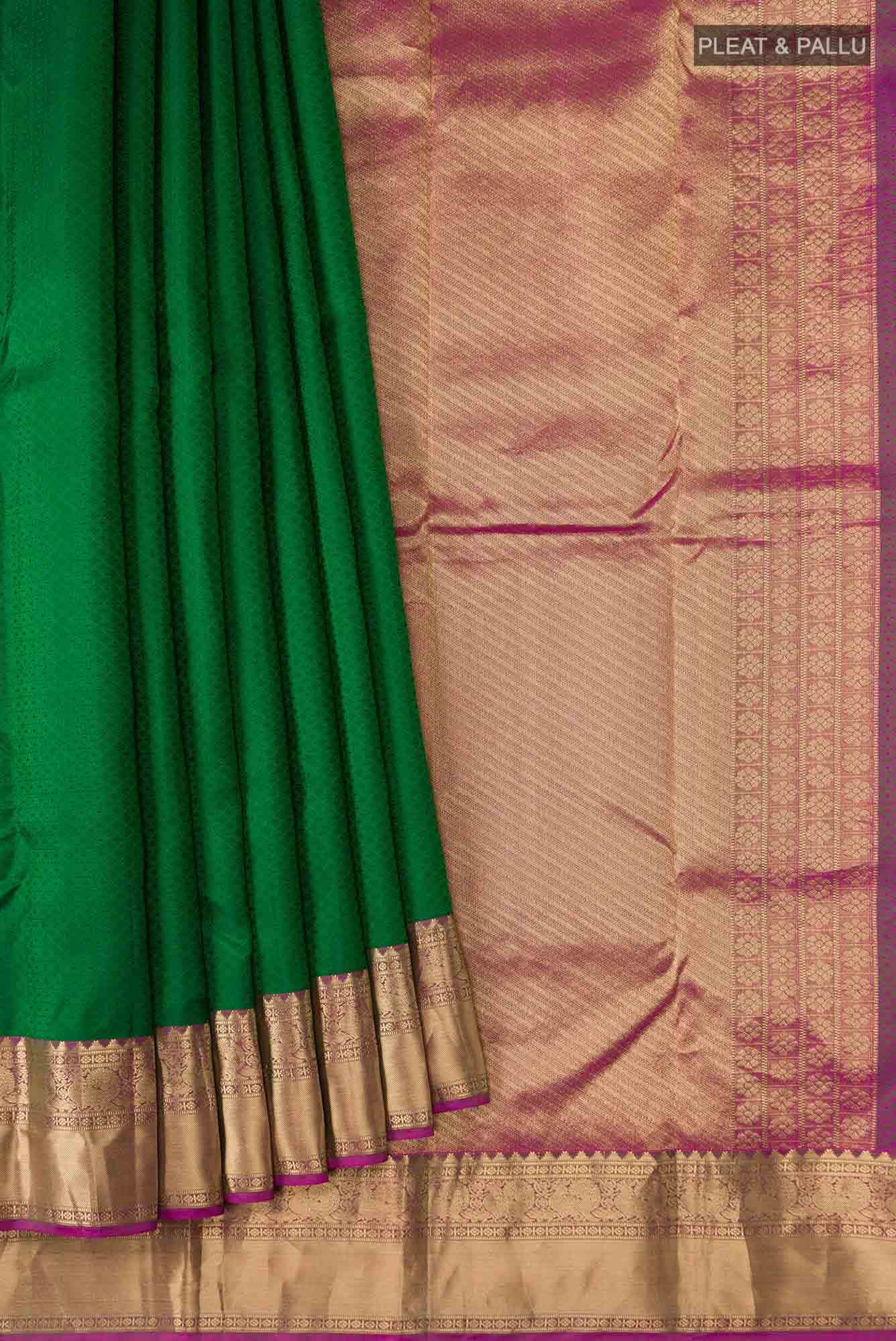 Green Kanchipuram Silk Saree