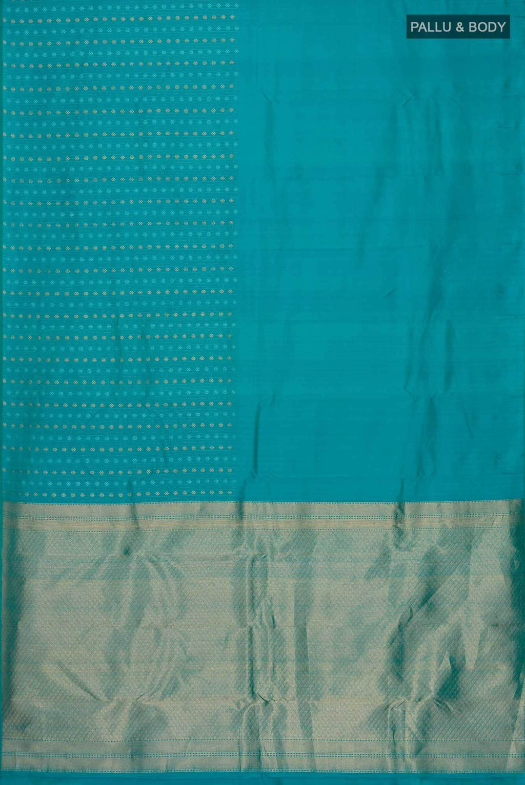 Blue Kanchipuram Silk Saree