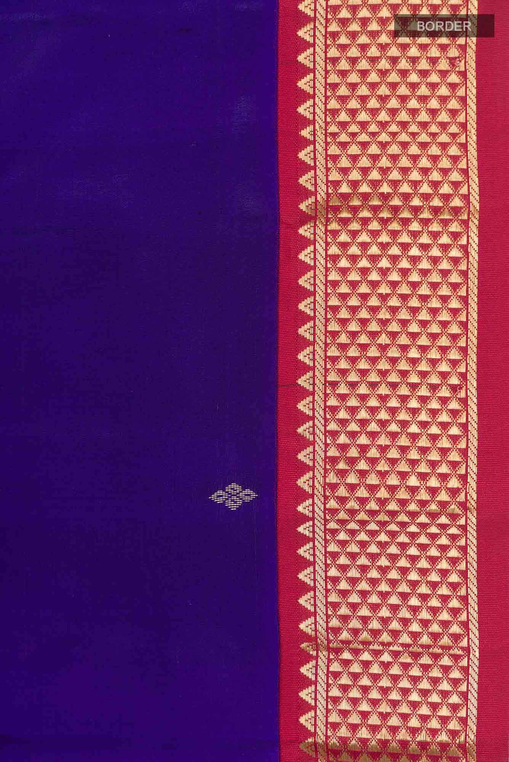 Blue Kanchipuram Silk Saree