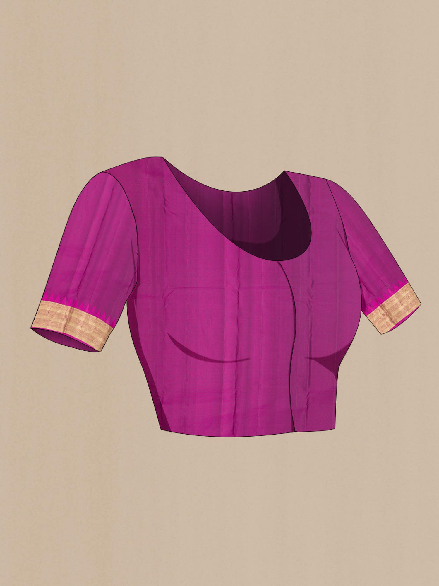 Black Kanchipuram Silk Saree