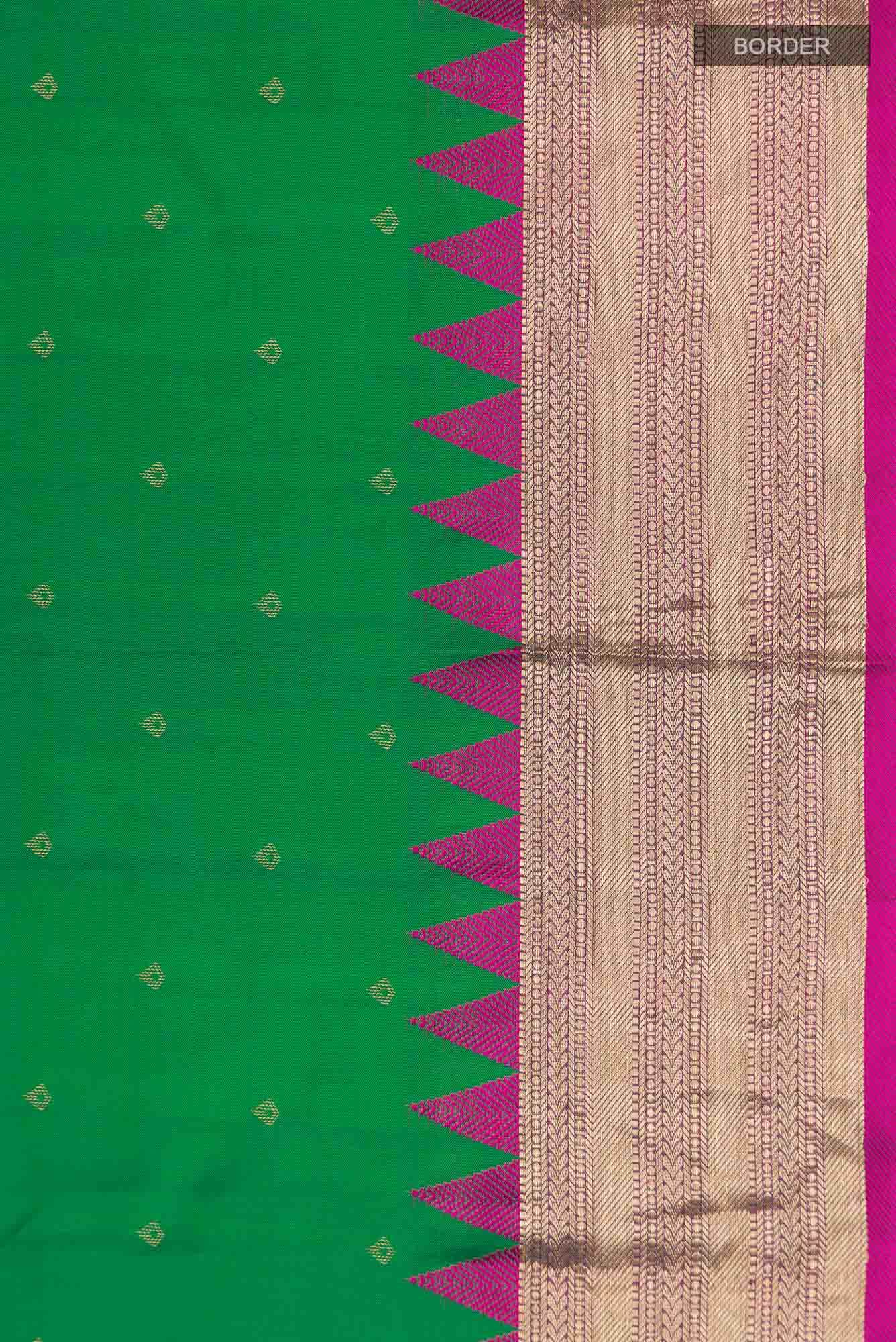 Green Kanchipuram Silk Saree