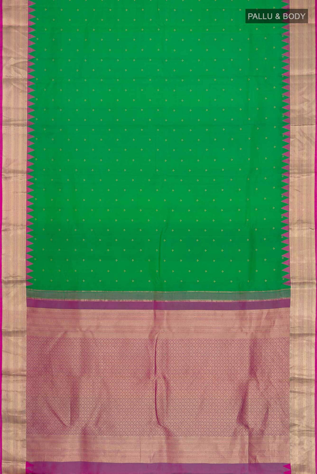 Green Kanchipuram Silk Saree