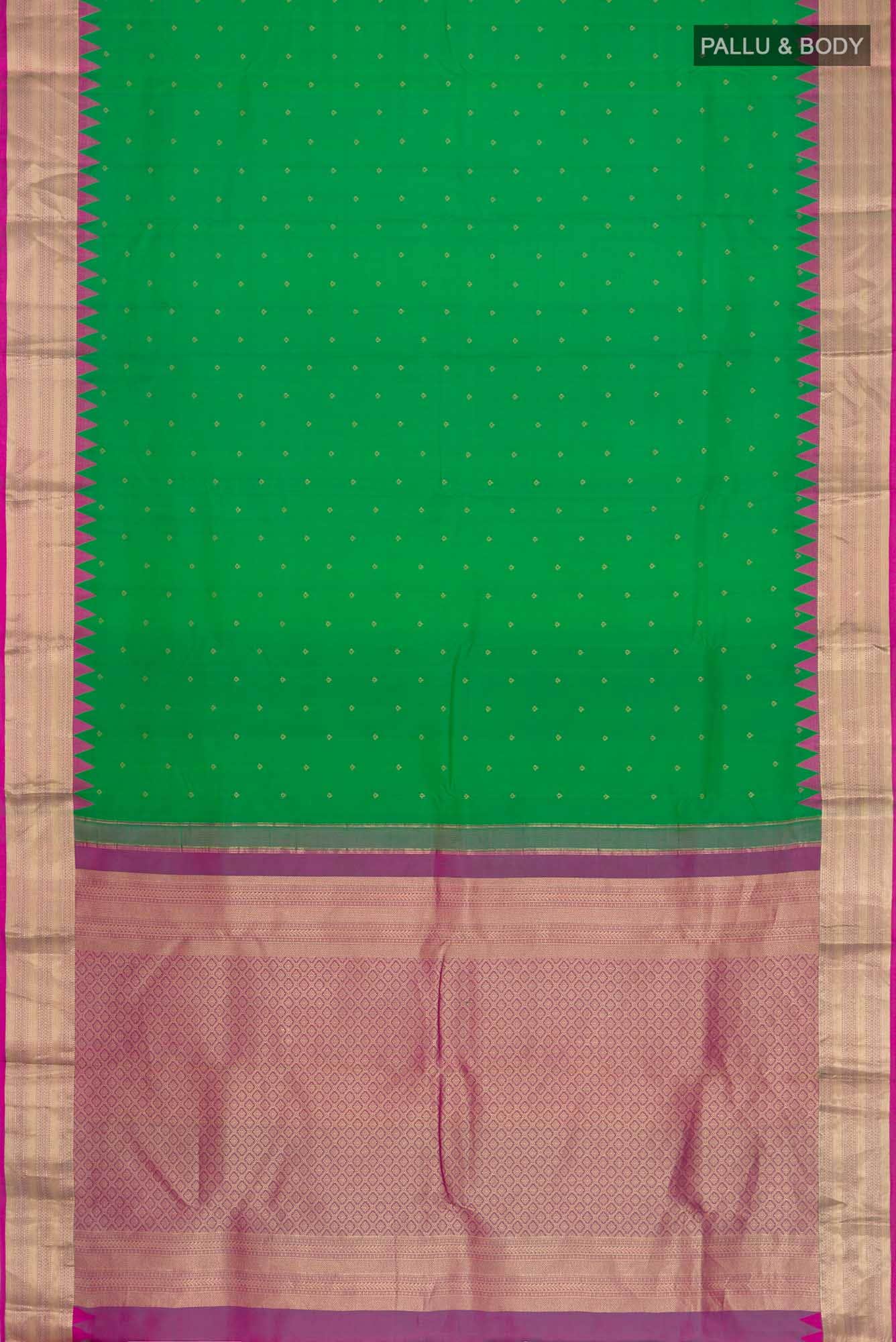 Green Kanchipuram Silk Saree