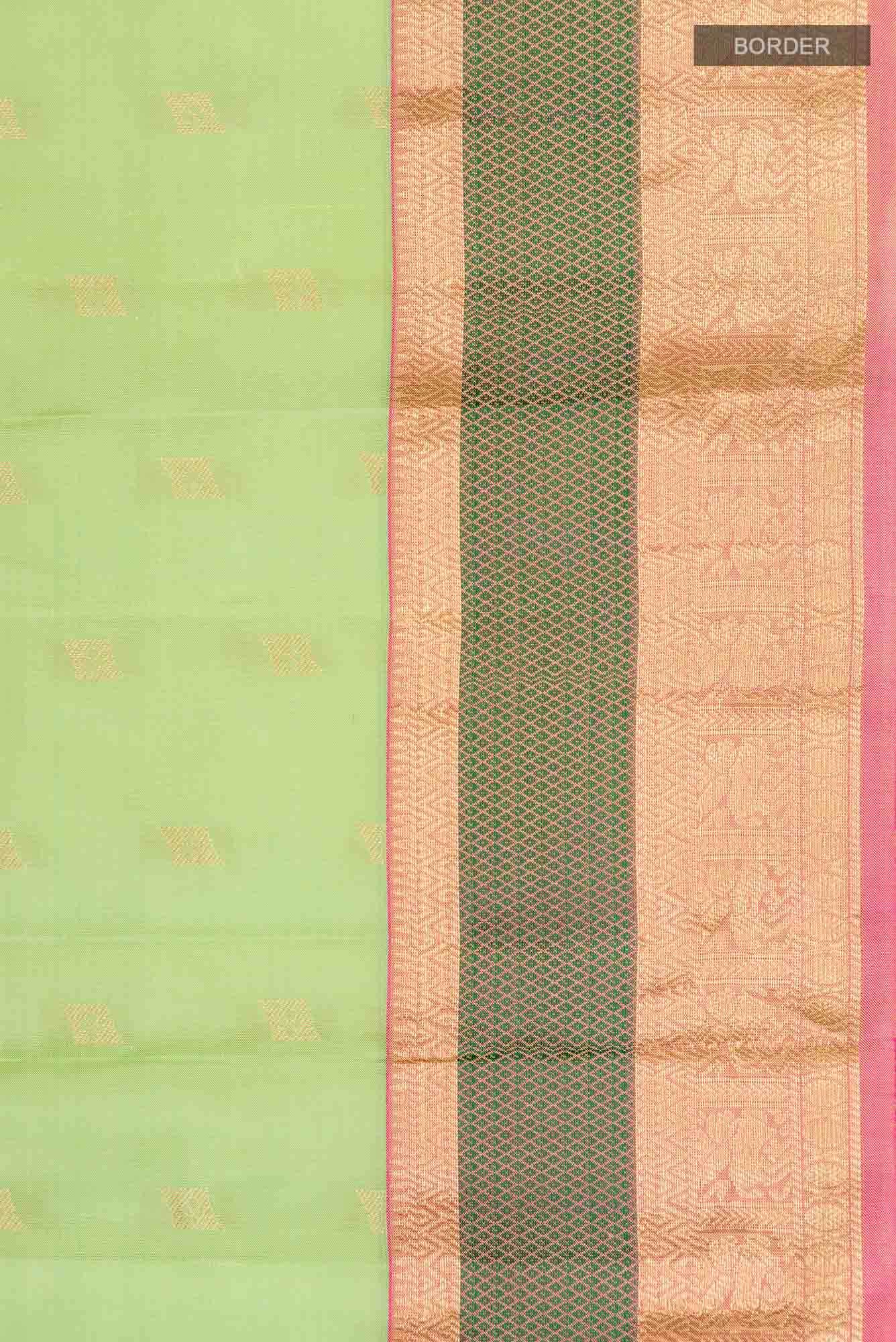 Green Kanchipuram Silk Saree