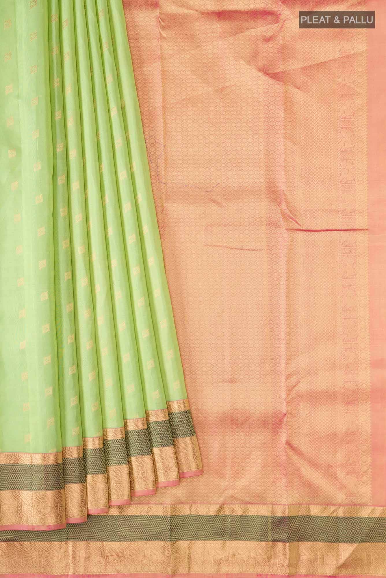 Green Kanchipuram Silk Saree