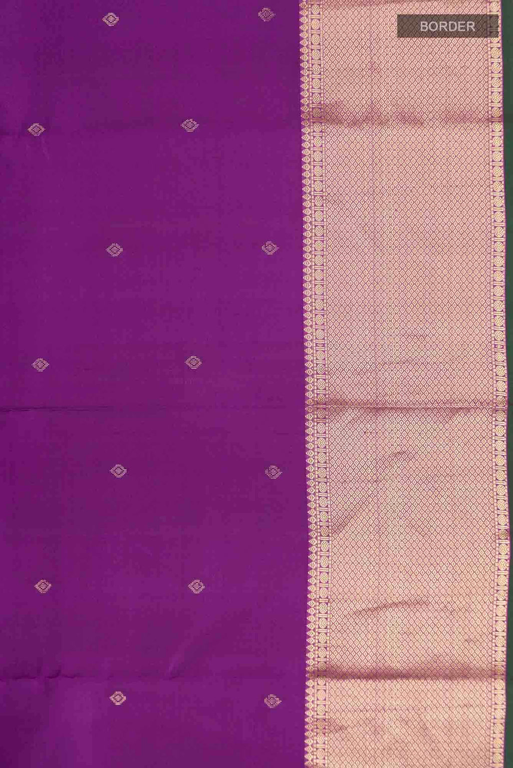 Purple Kanchipuram Silk Saree