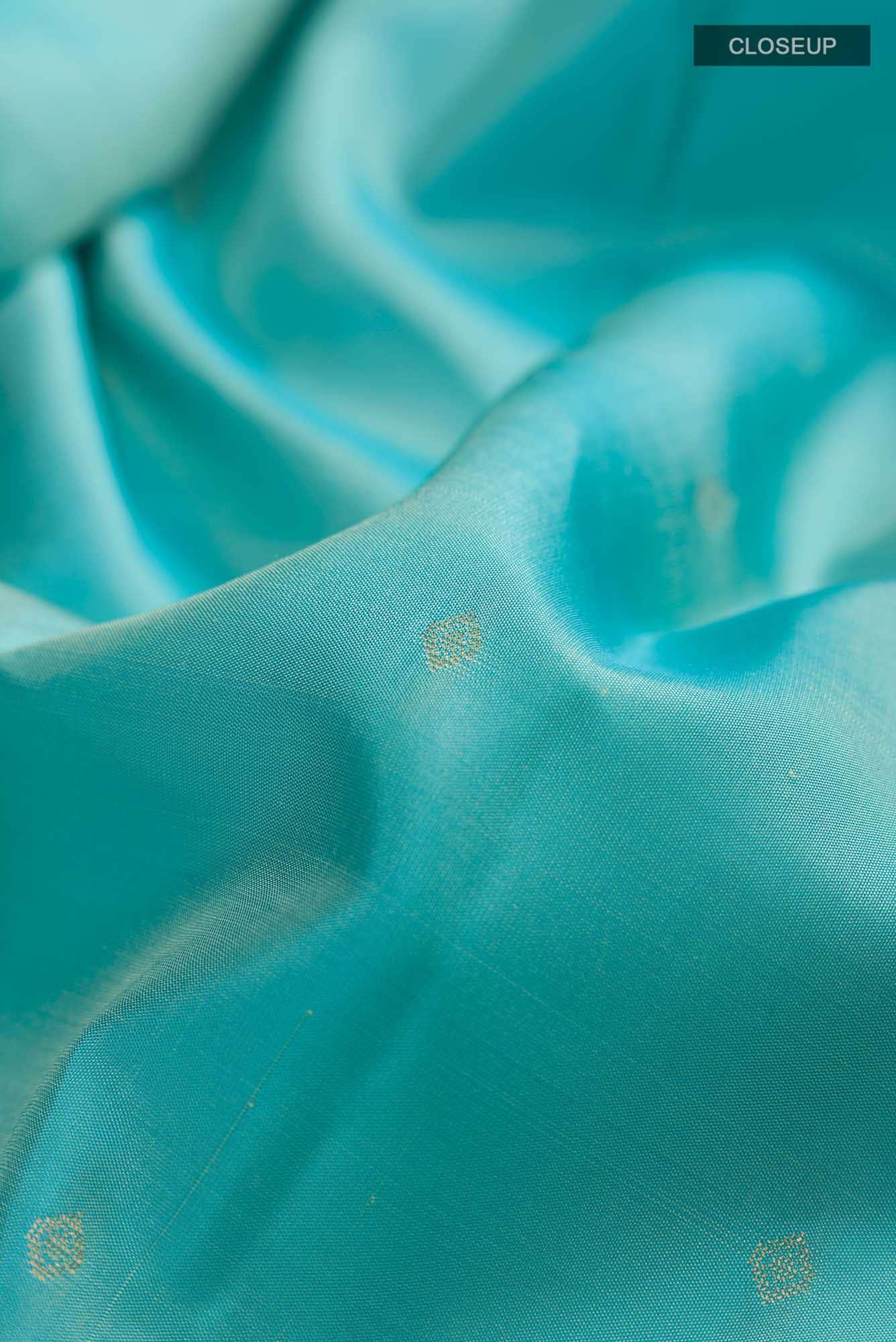 Blue Kanchipuram Silk Saree