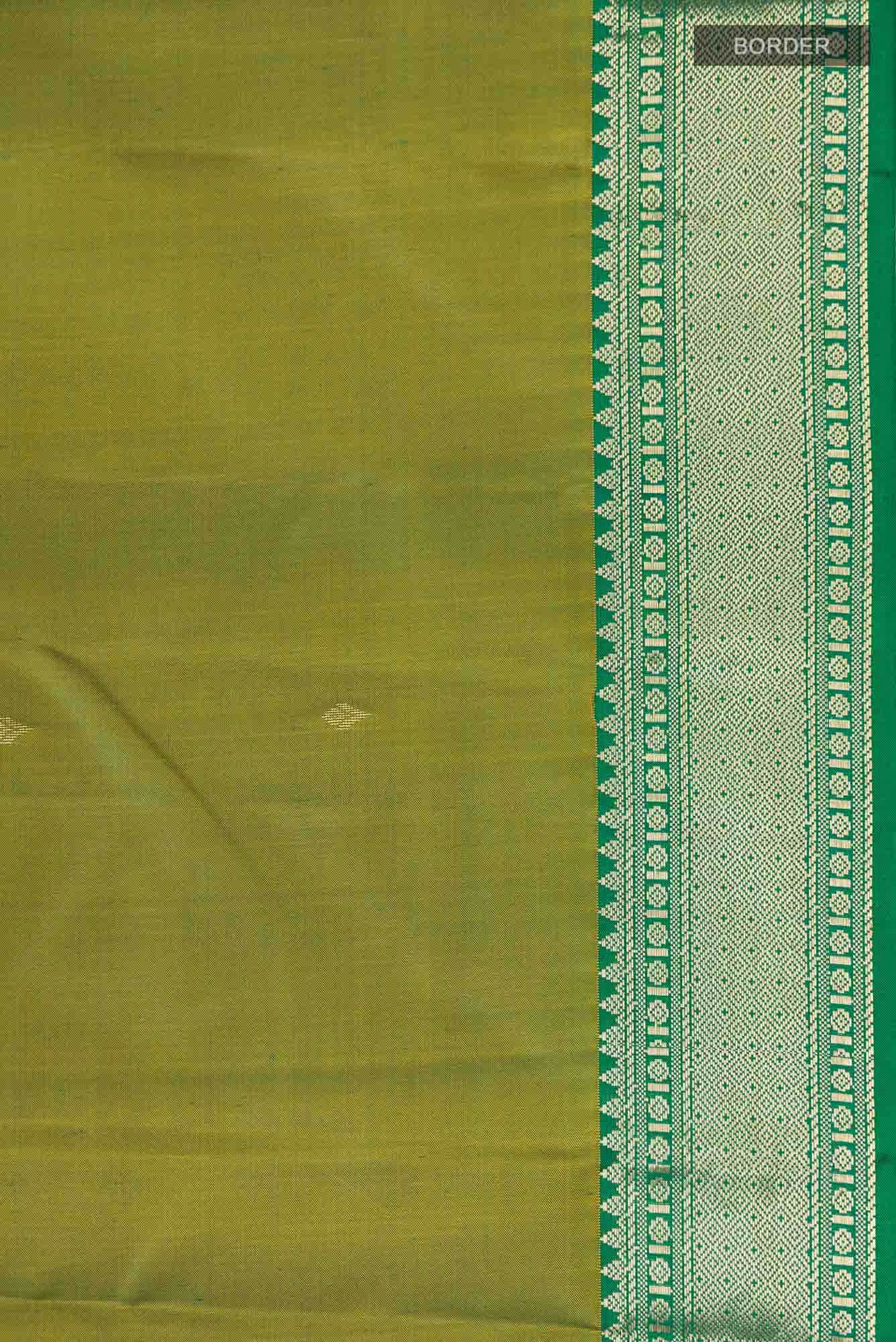 Green Kanchipuram Silk Saree