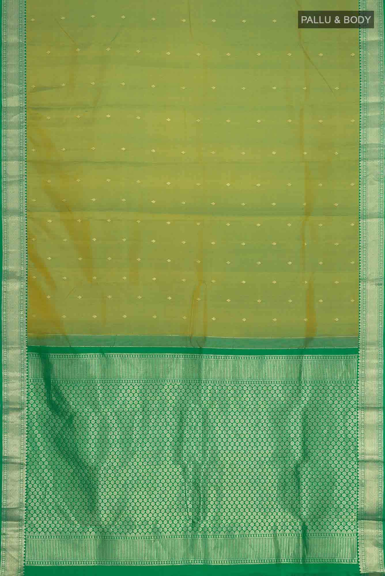 Green Kanchipuram Silk Saree