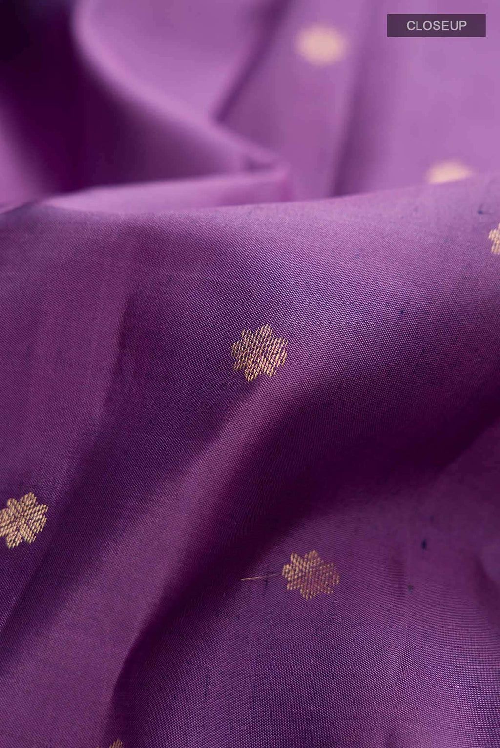 Violet Kanchipuram Silk Saree