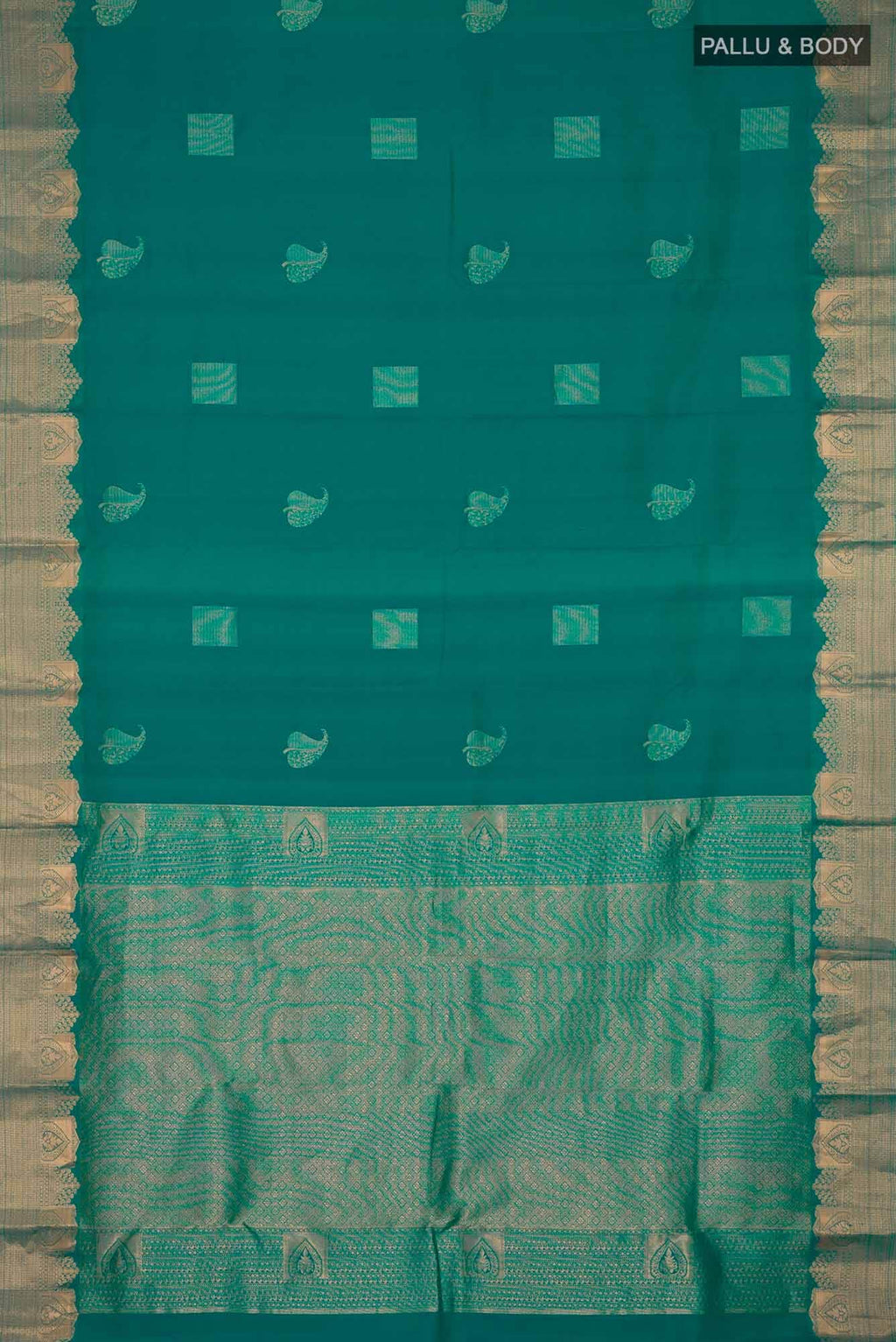 Green Kanchipuram Silk Saree
