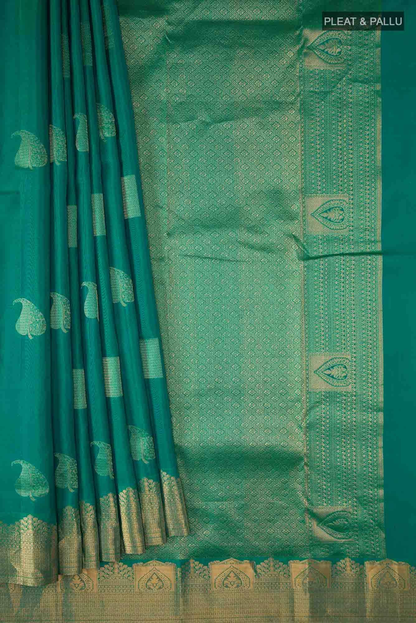 Green Kanchipuram Silk Saree
