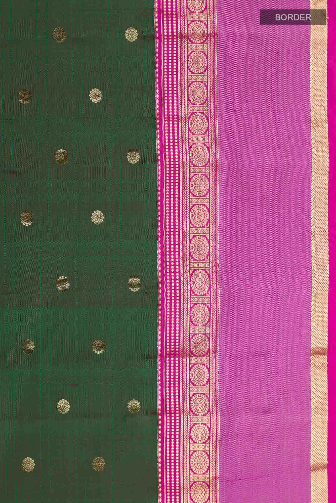 Green Kanchipuram Silk Saree