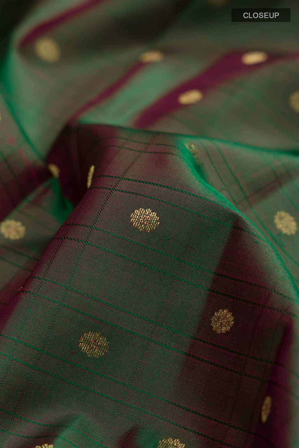 Green Kanchipuram Silk Saree