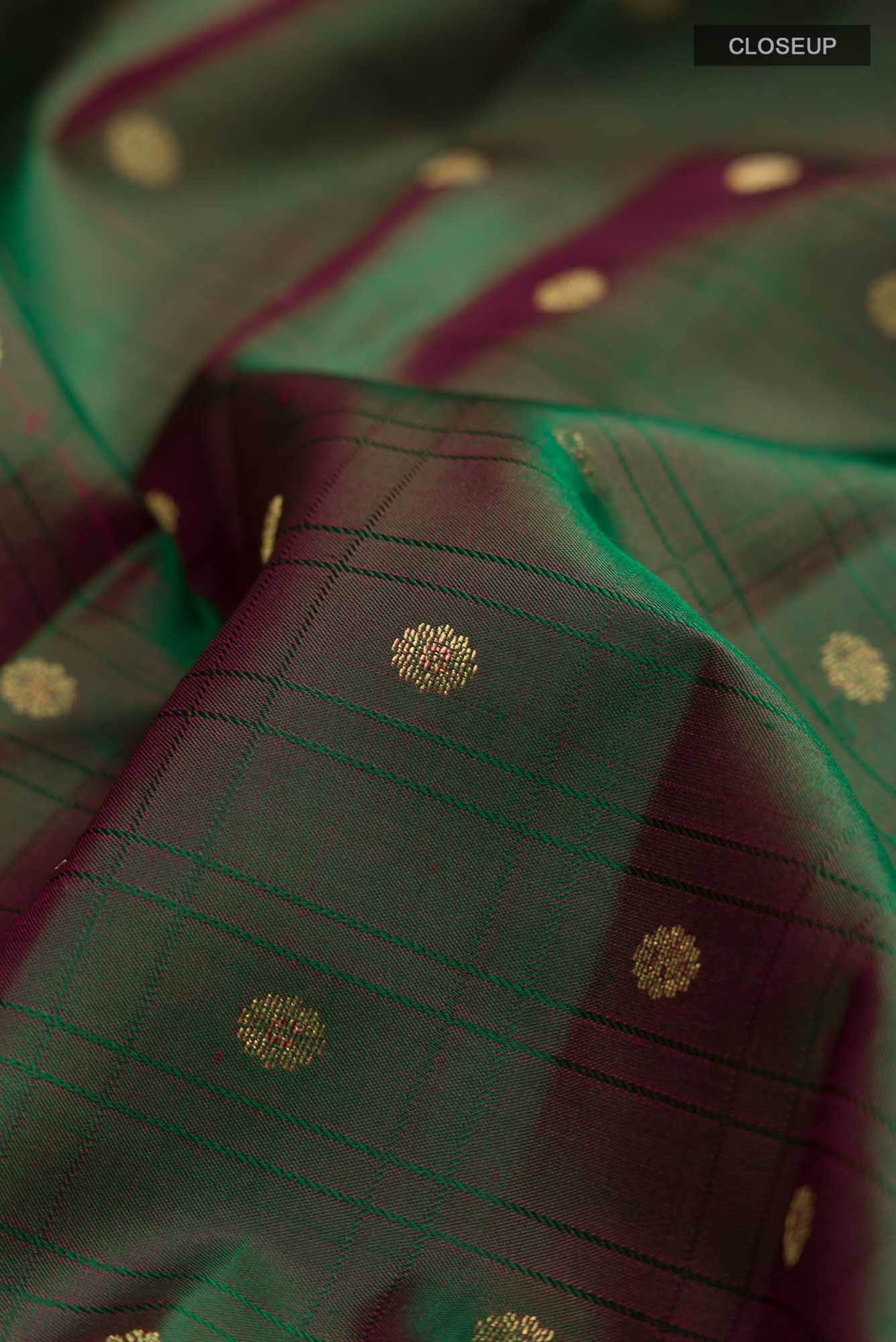 Green Kanchipuram Silk Saree