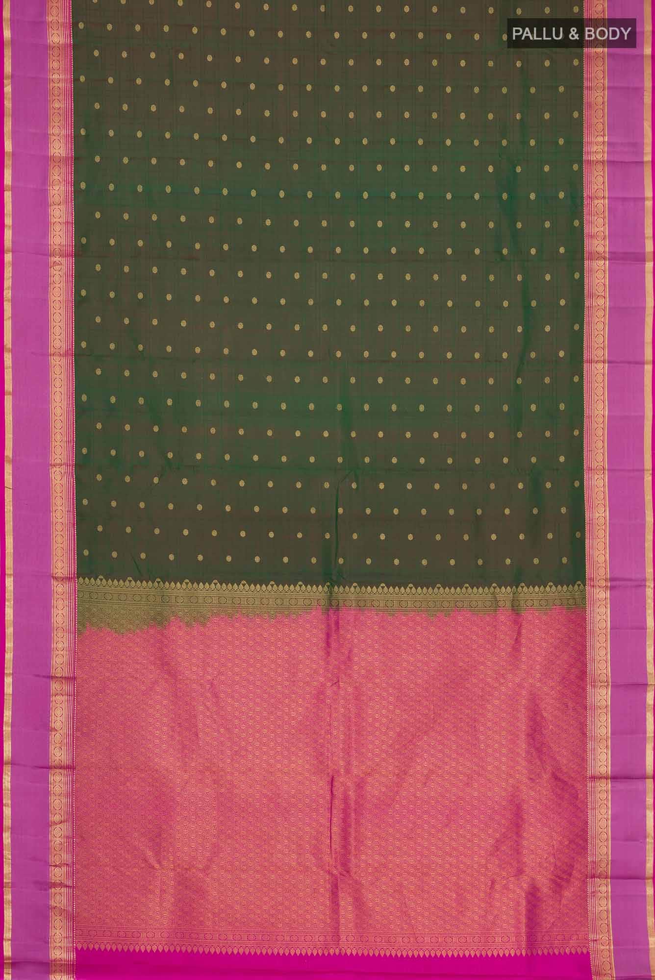 Green Kanchipuram Silk Saree