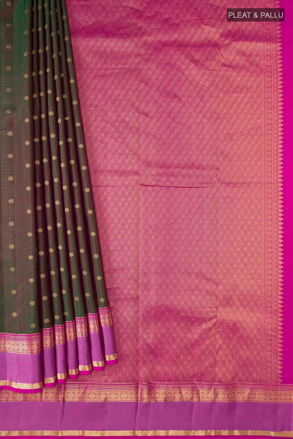 Green Kanchipuram Silk Saree