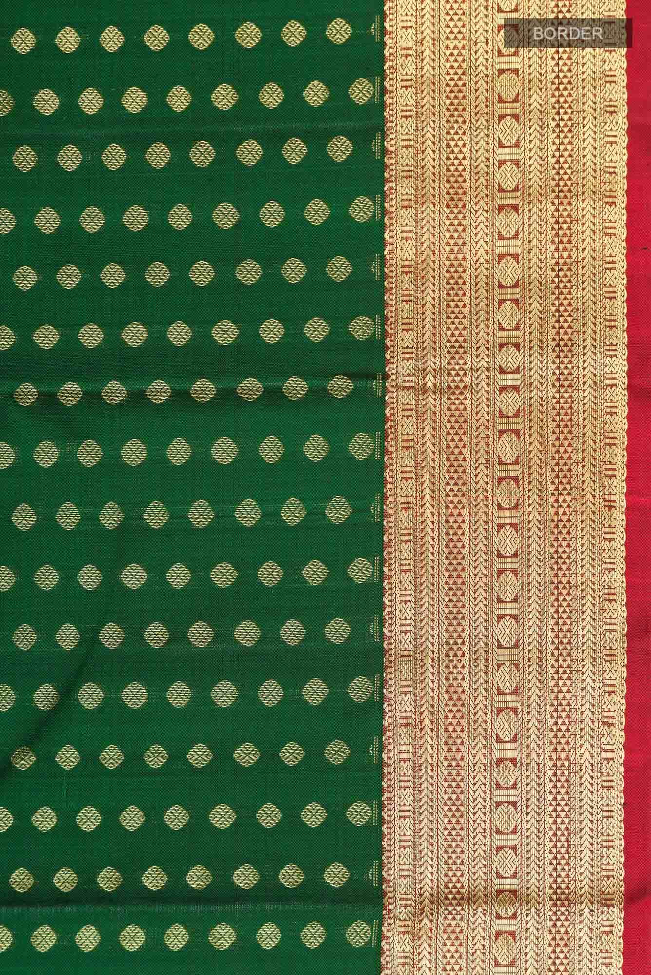 Green Kanchipuram Silk Saree