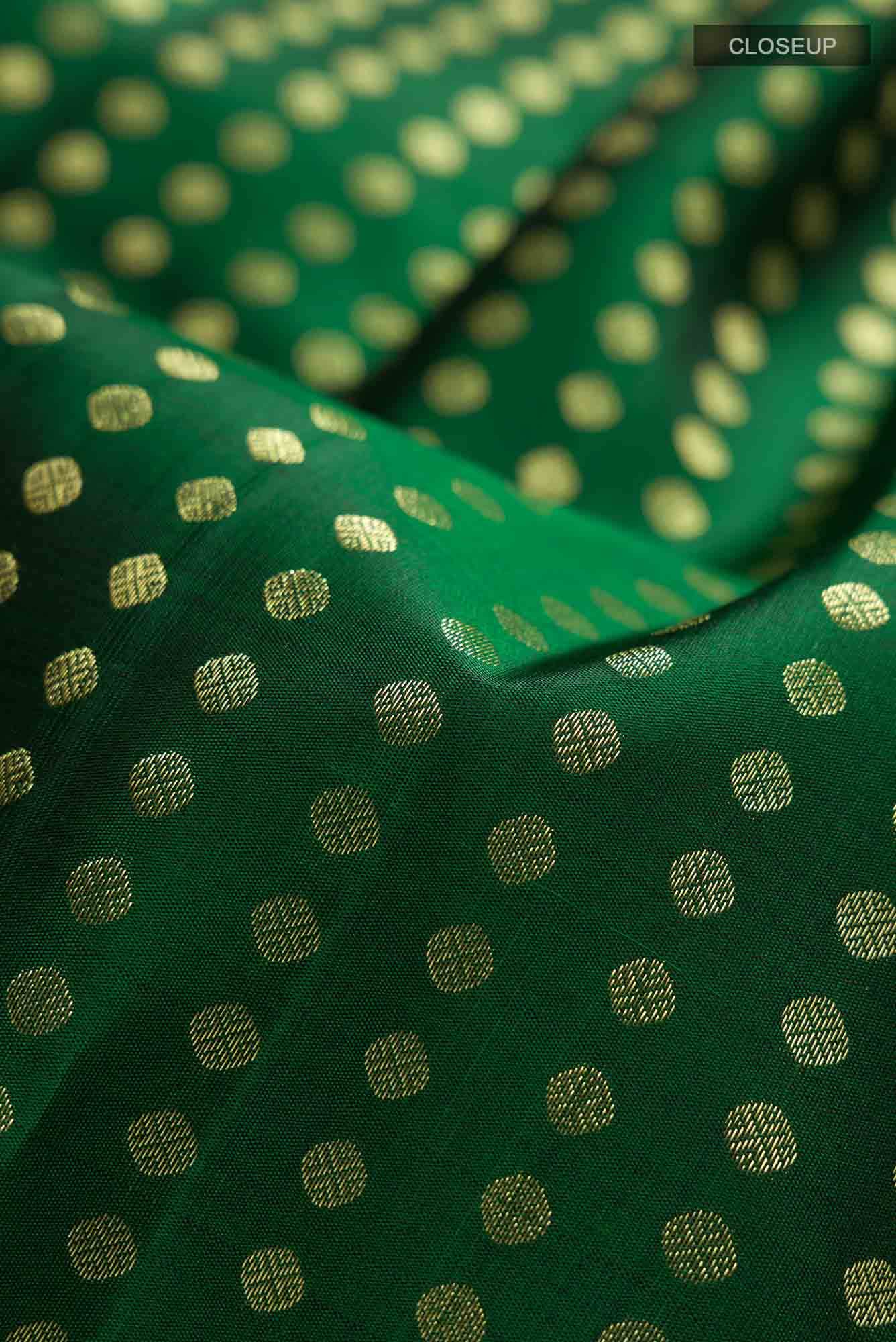 Green Kanchipuram Silk Saree