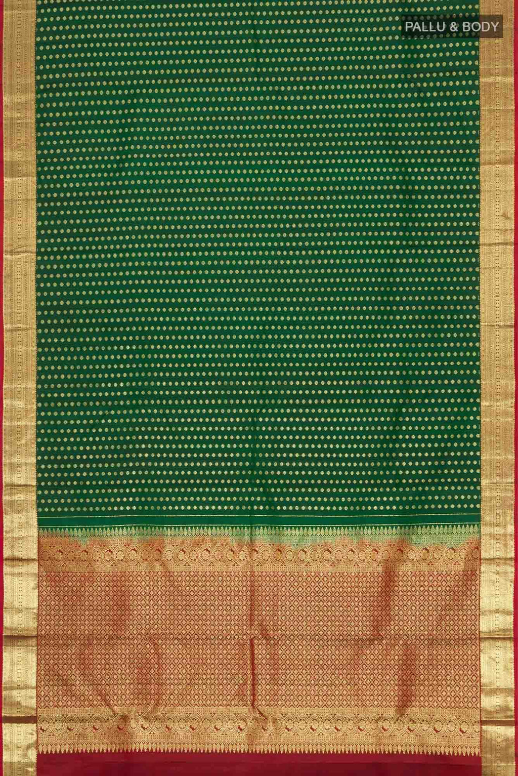 Green Kanchipuram Silk Saree