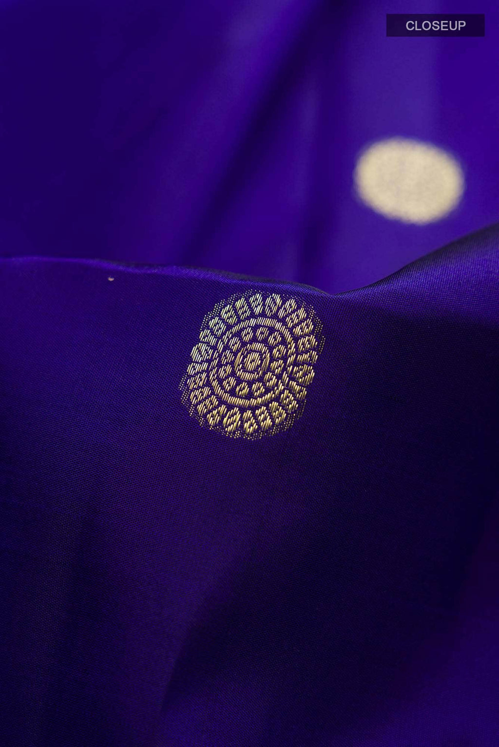 Blue Kanchipuram Silk Saree