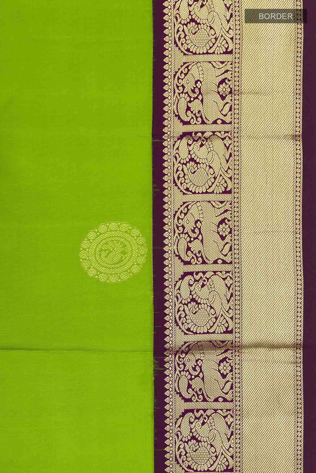 Green Kanchipuram Silk Saree