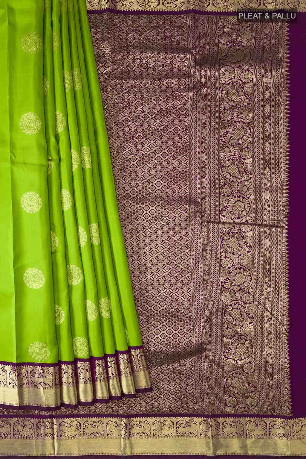Green Kanchipuram Silk Saree