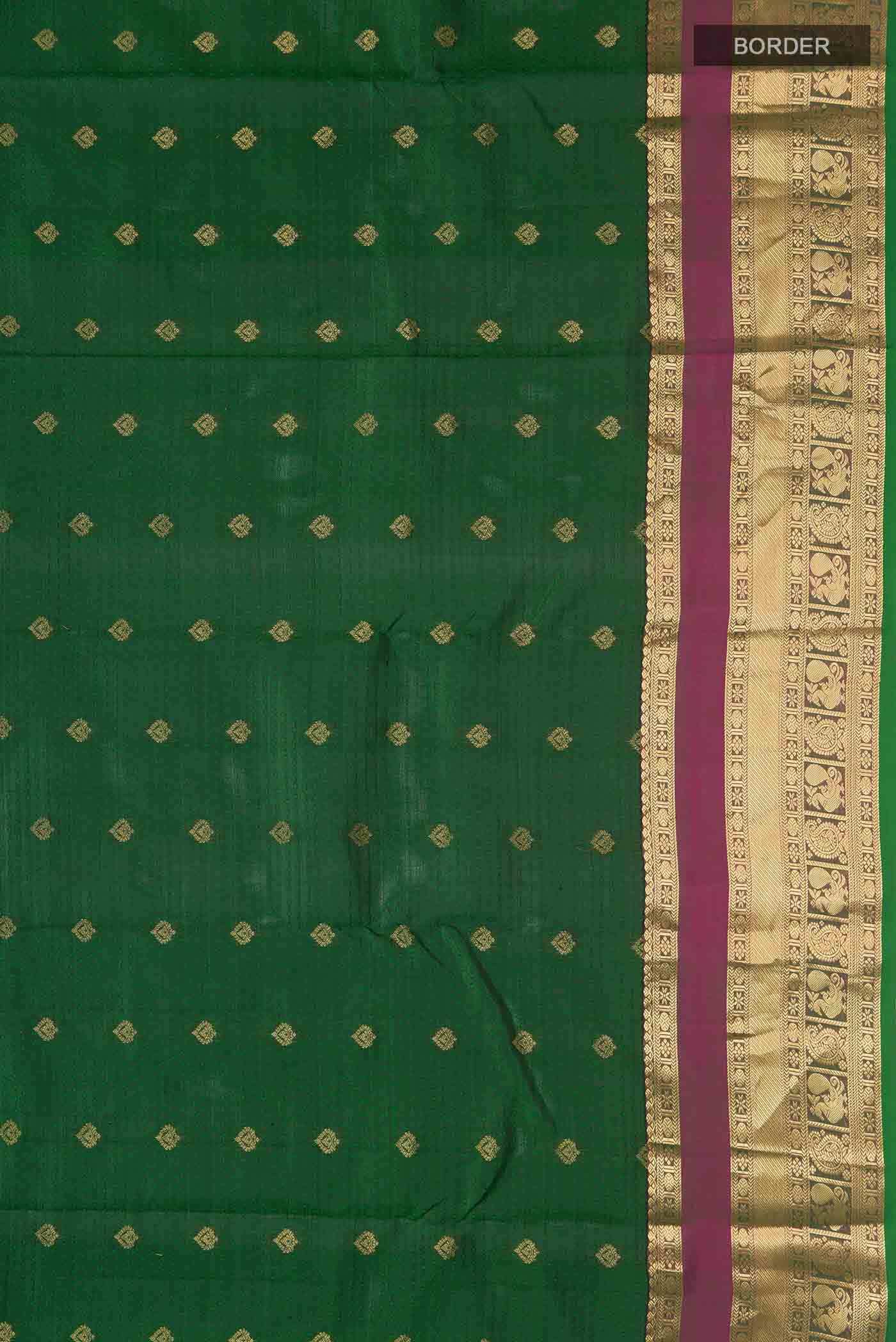 Green Kanchipuram Silk Saree