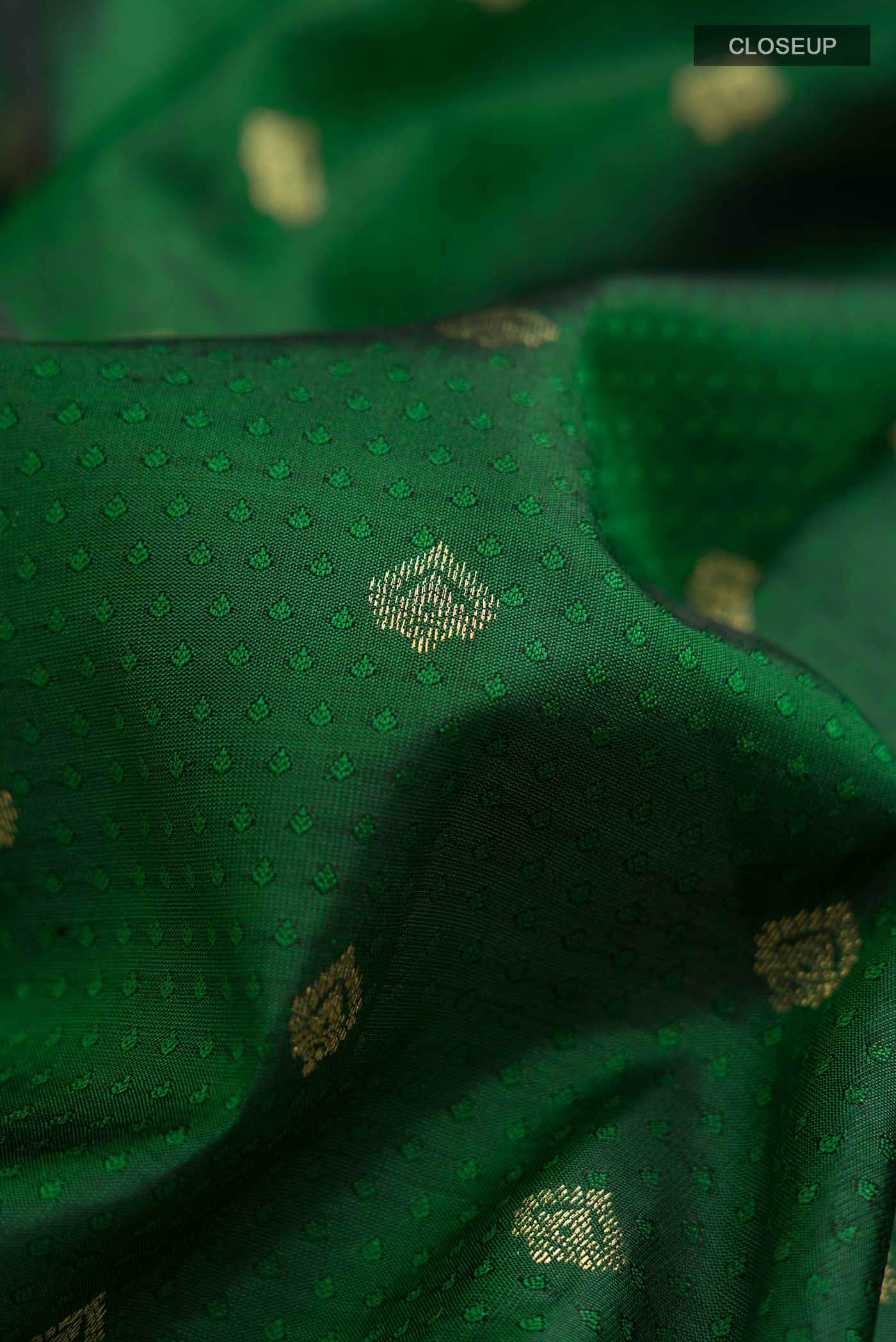 Green Kanchipuram Silk Saree