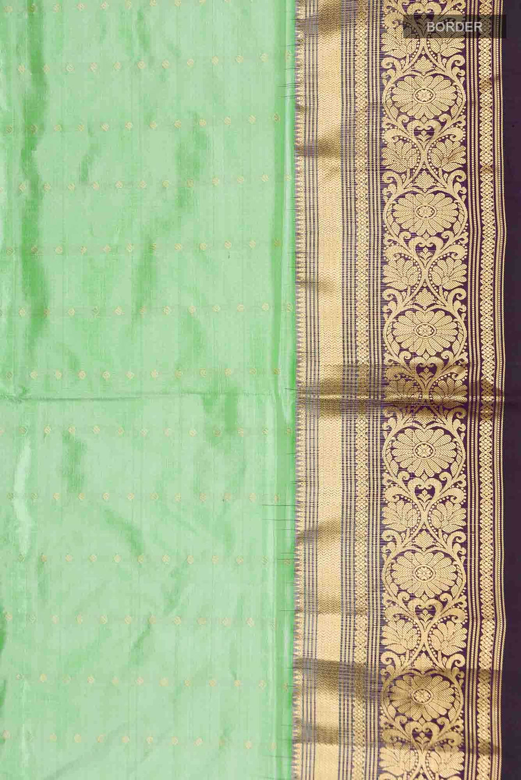 Green Bangalore Silk Saree