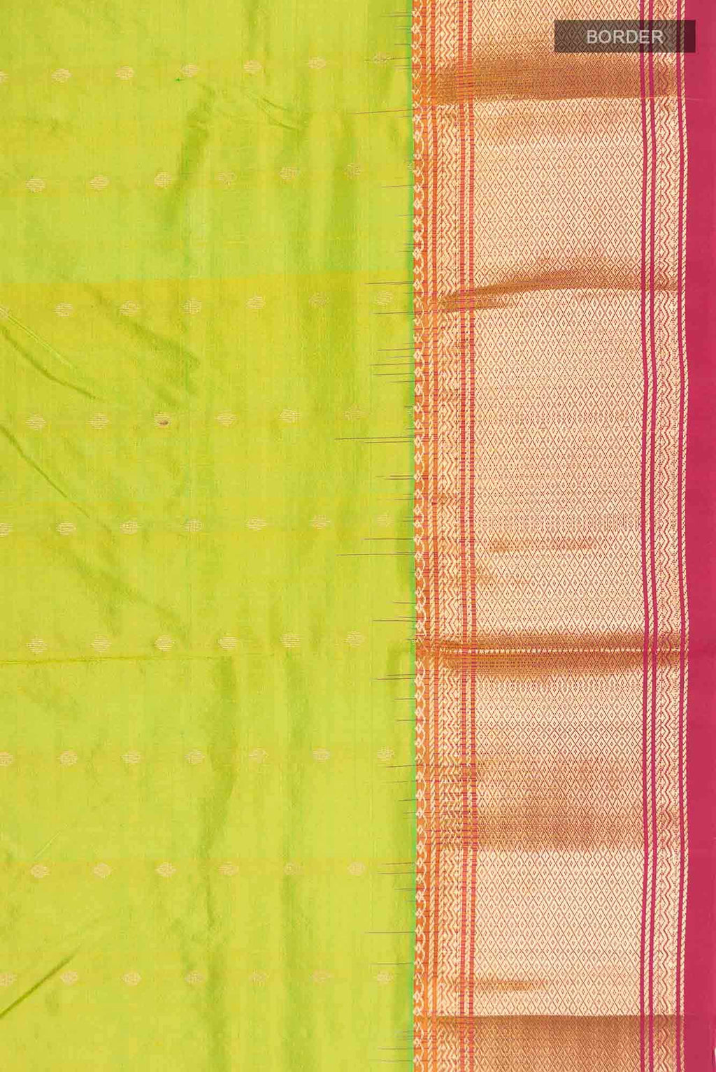 Green Bangalore Silk Saree