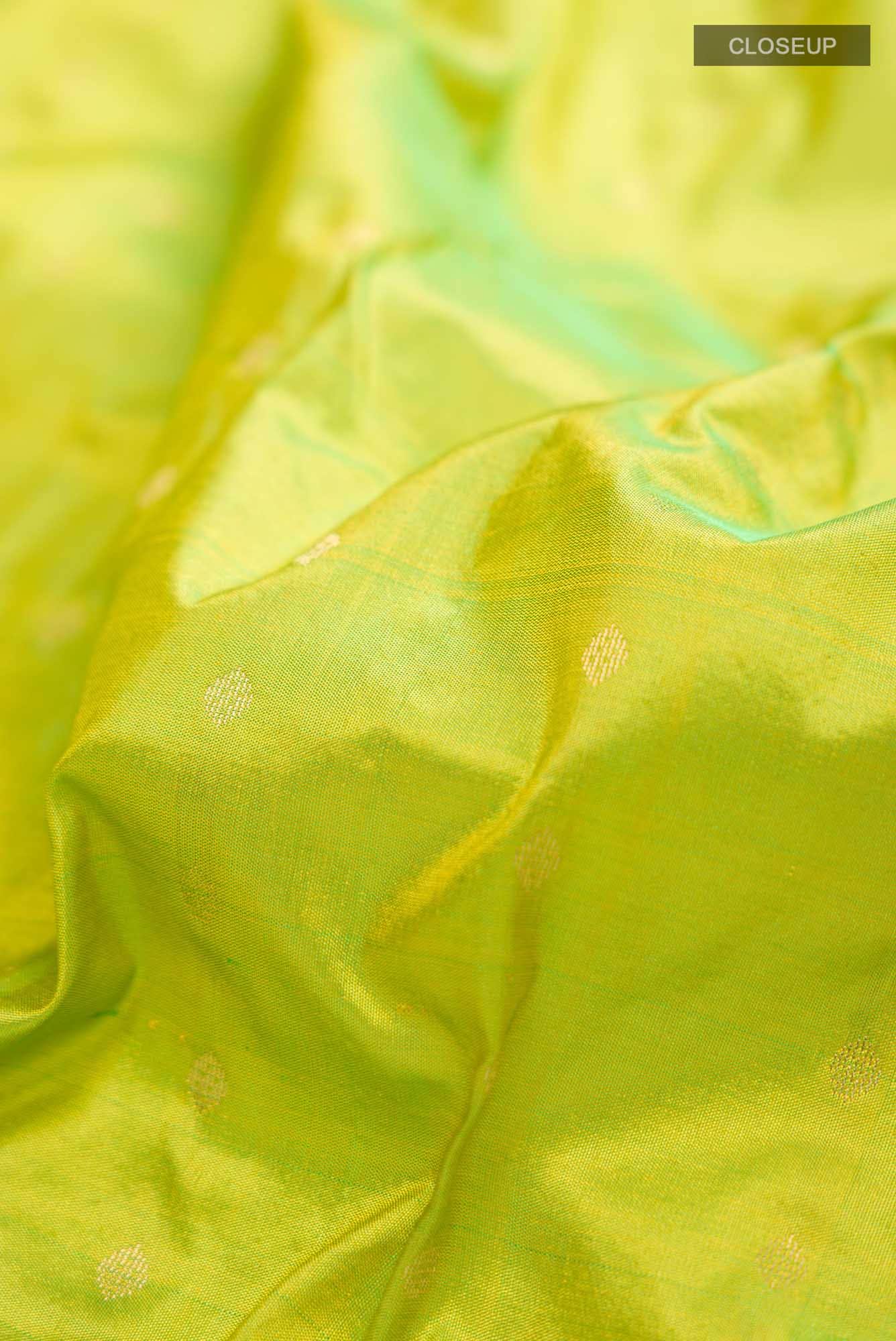 Green Bangalore Silk Saree