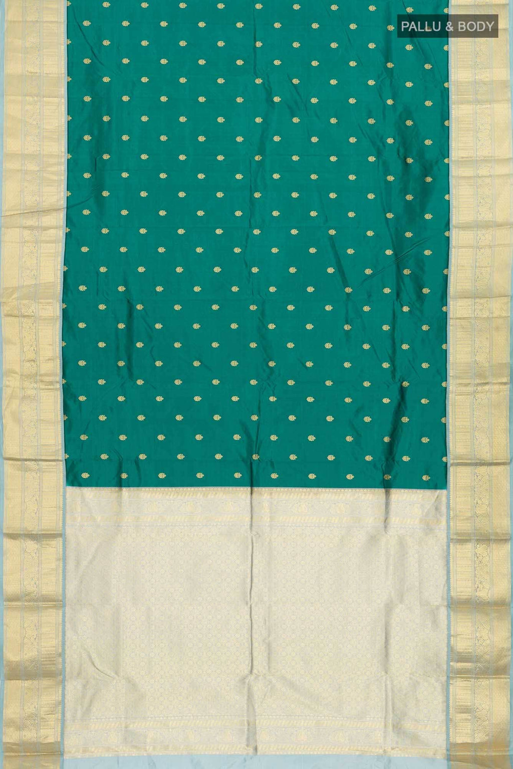 Green Bangalore Silk Saree